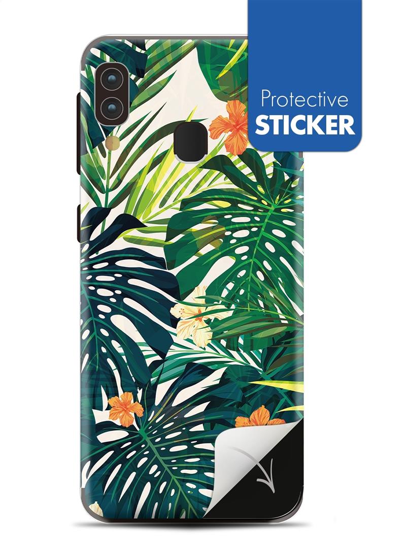 My Style PhoneSkin For Samsung Galaxy A20e Jungle Flowers