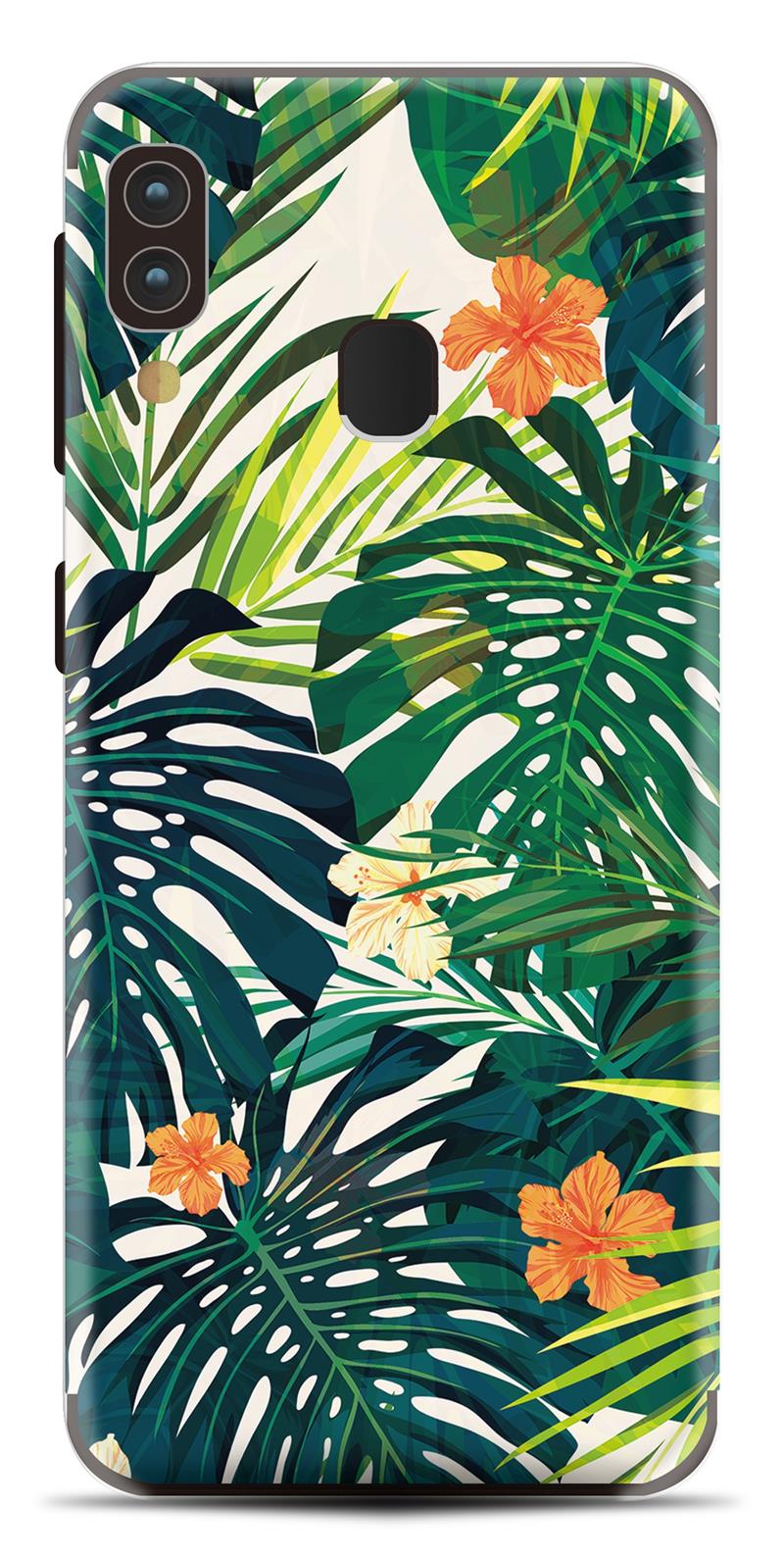 My Style PhoneSkin For Samsung Galaxy A20e Jungle Flowers