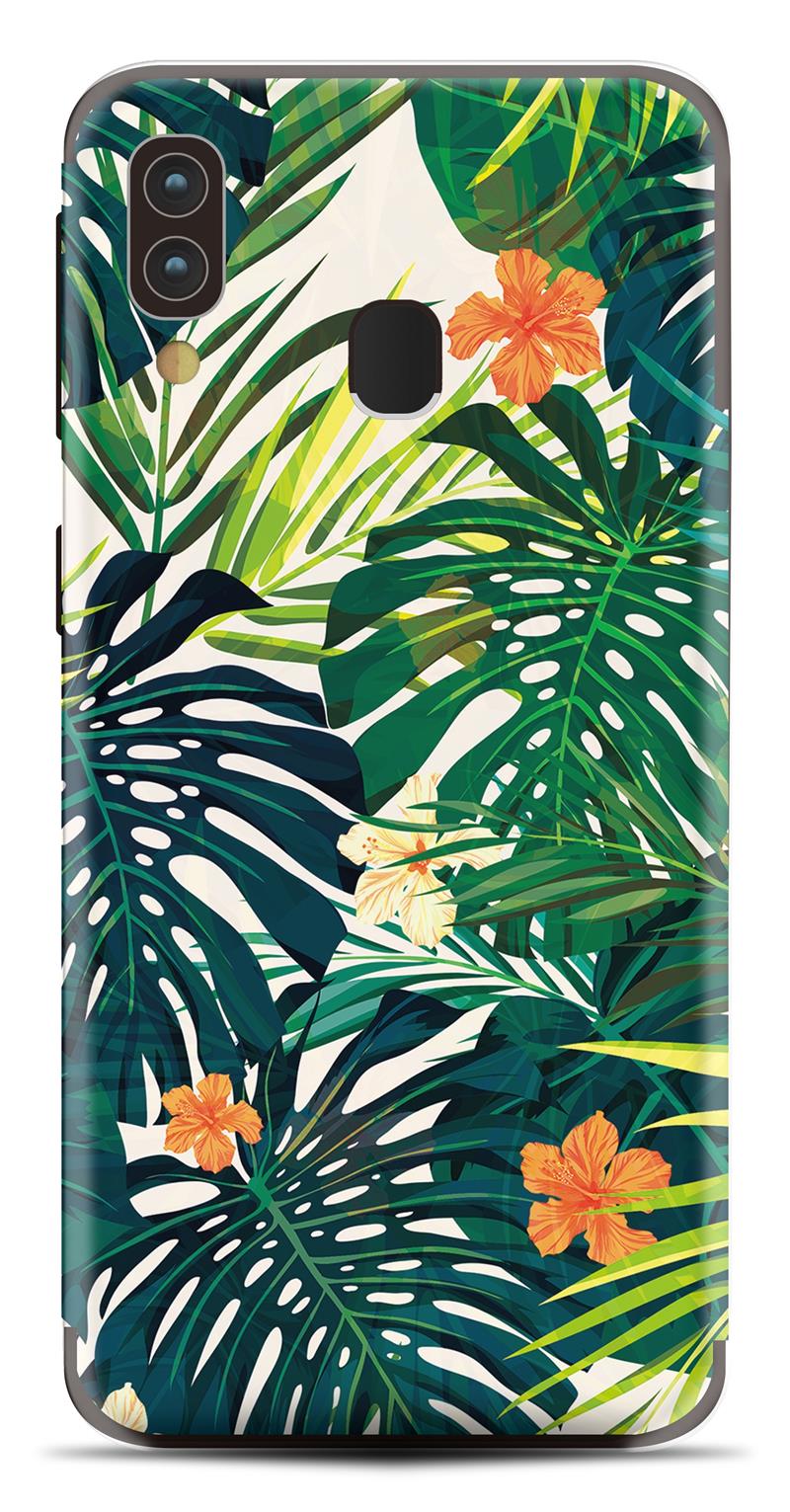 My Style PhoneSkin For Samsung Galaxy A40 Jungle Flowers