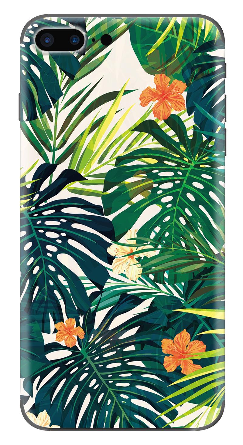 My Style PhoneSkin For Apple iPhone 7 Plus 8 Plus Jungle Flowers