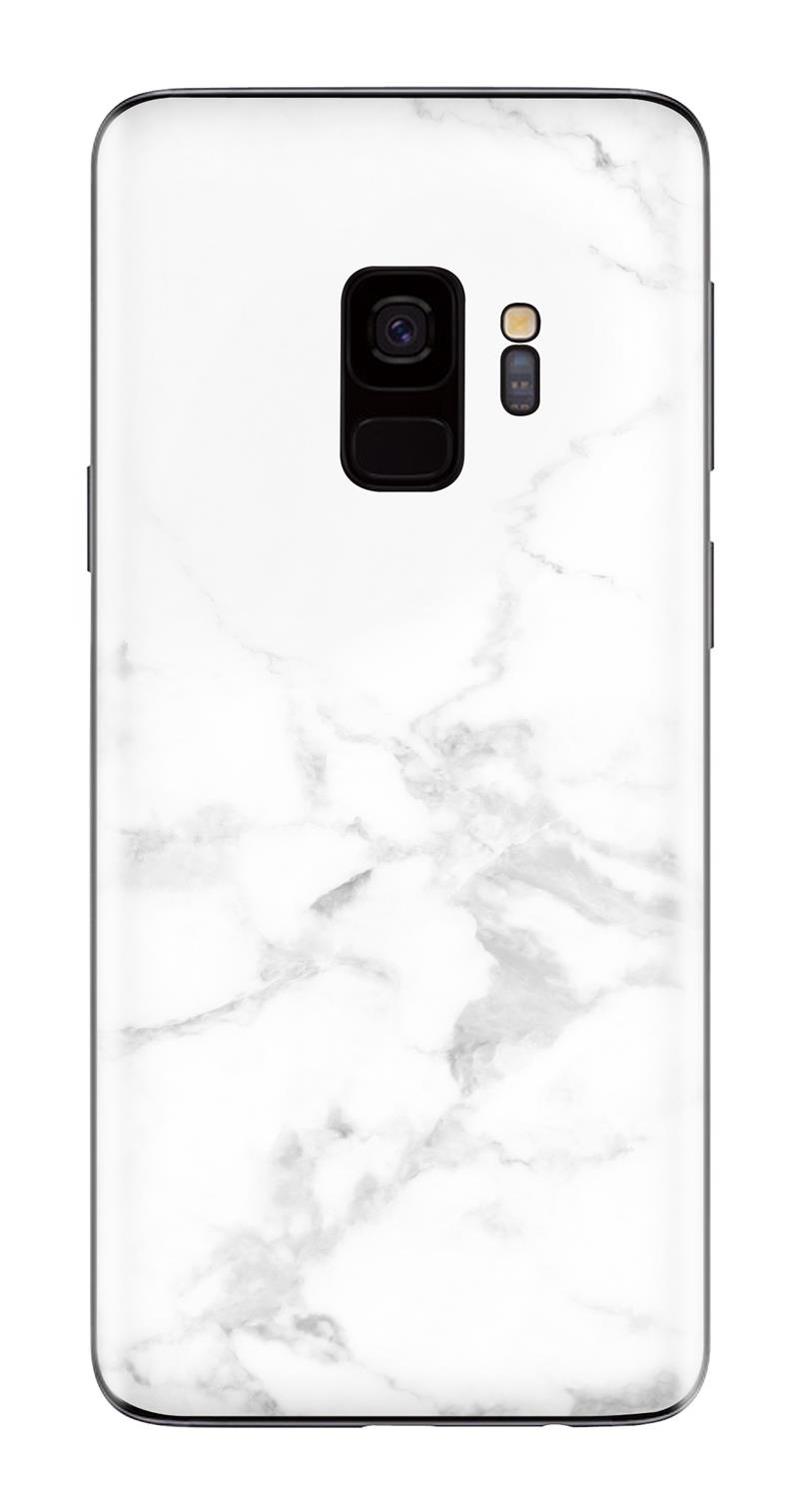 My Style PhoneSkin For Samsung Galaxy S9 White Marble