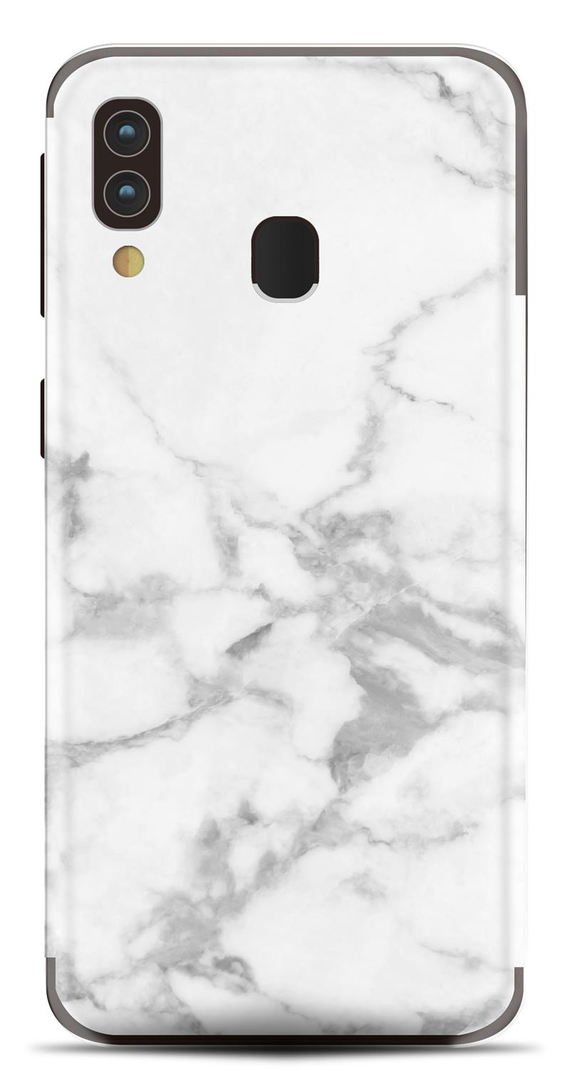 My Style PhoneSkin For Samsung Galaxy A40 White Marble