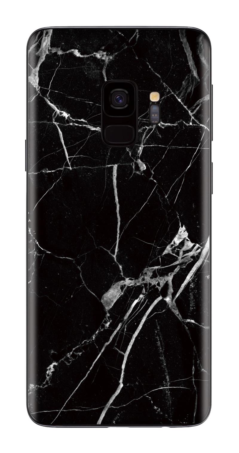 My Style PhoneSkin For Samsung Galaxy S9 Black Marble