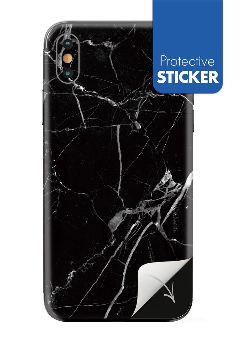 My Style PhoneSkin For Apple iPhone Xs Max Black Marble