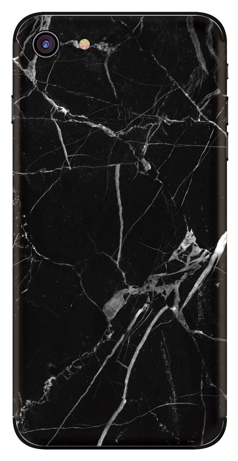 My Style PhoneSkin For Apple iPhone 7 8 SE 2020 2022 Black Marble