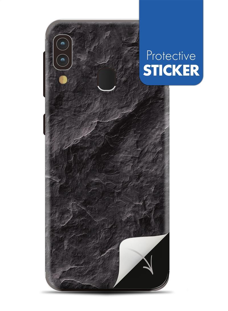 My Style PhoneSkin For Samsung Galaxy A20e Black Rock