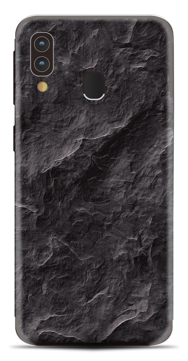 My Style PhoneSkin For Samsung Galaxy A40 Black Rock