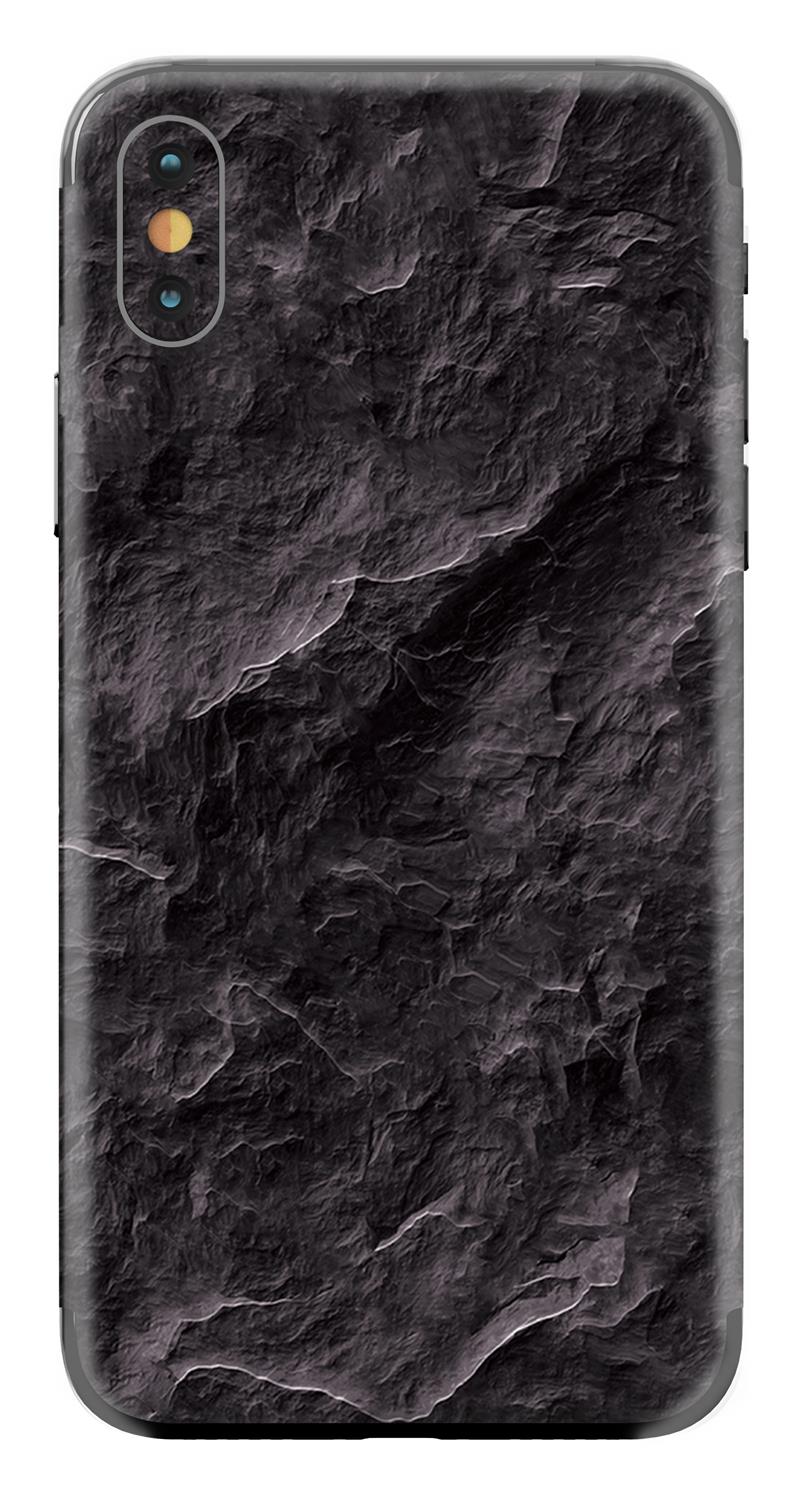 My Style PhoneSkin For Apple iPhone X Black Rock