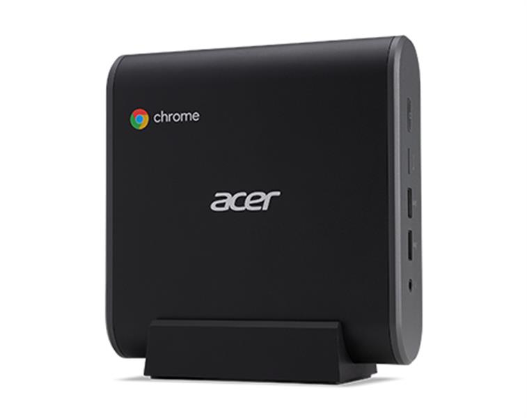 Acer Chromebox CXI3 Intel® Core™ i7 i7-8550U 16 GB DDR4-SDRAM 64 GB SSD ChromeOS Mini PC Zwart