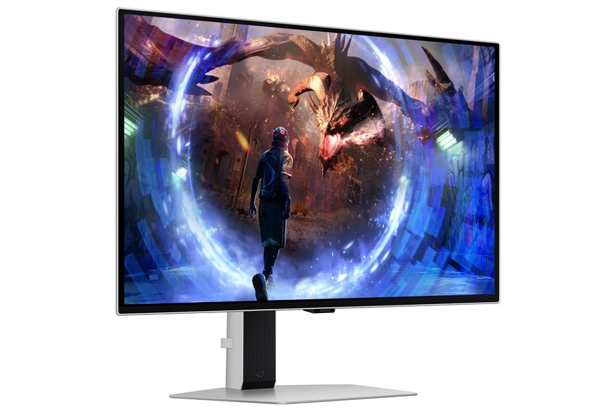 Samsung Odyssey G60SD computer monitor 68,6 cm (27"") 2560 x 1440 Pixels Quad HD OLED Zilver