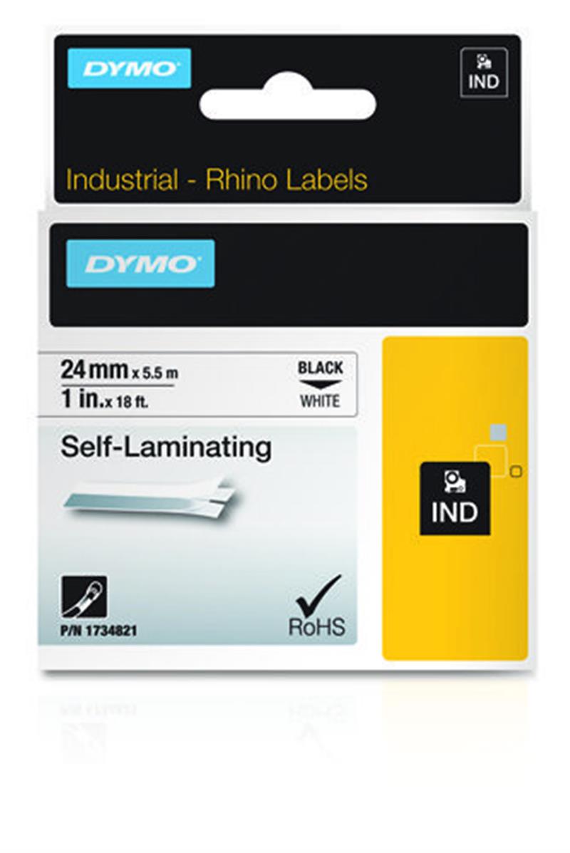 DYMO 24mm RHINO Self-Laminating Vinyl tape printerlint