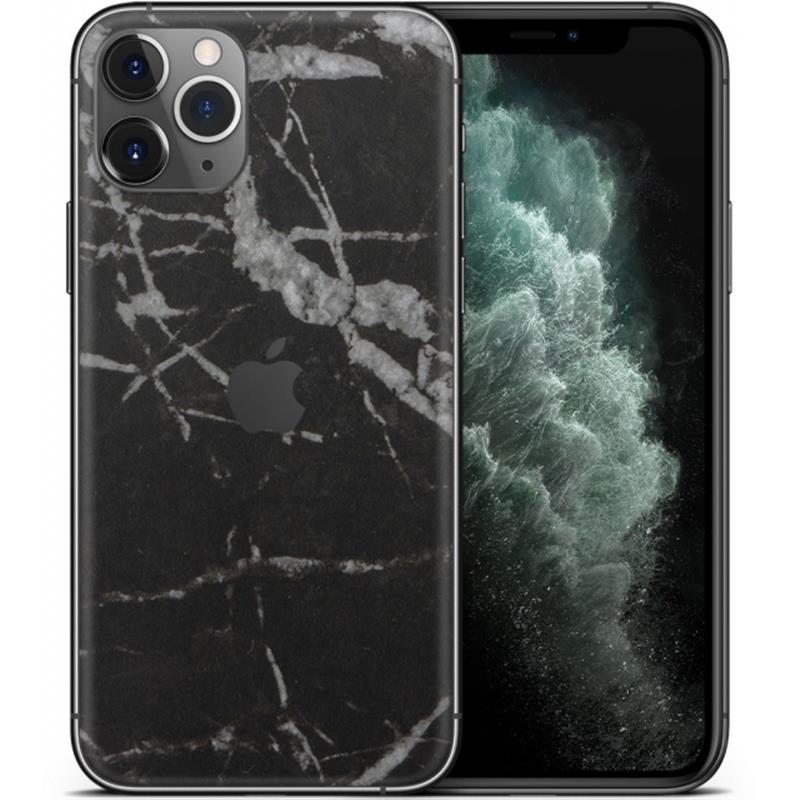 dskinz Smartphone Back Skin for Apple iPhone 11 Pro Black Marble