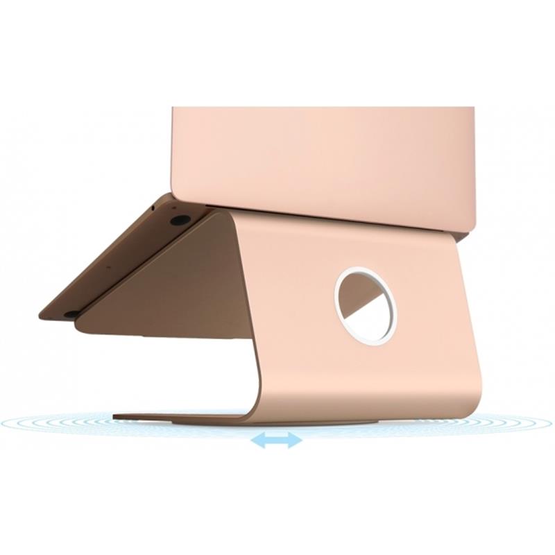 Rain Design mStand 360 Laptop Stand Swivel Base Rose Gold