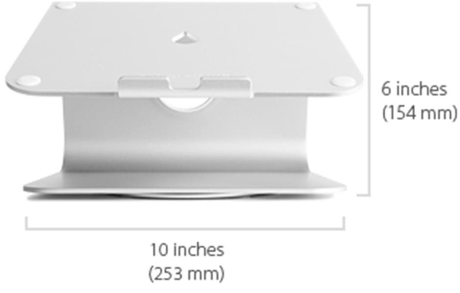 Rain Design mStand 360 Laptop Stand Swivel Base Rose Gold