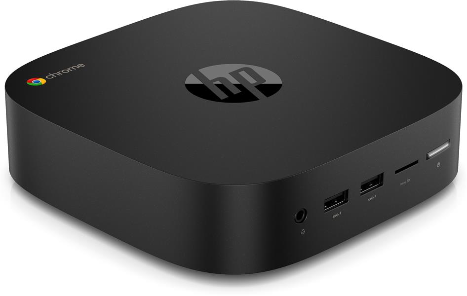 HP Chromebox G2 3865U mini PC Intel® Celeron® 4 GB DDR4-SDRAM 32 GB SSD Chrome OS Zwart