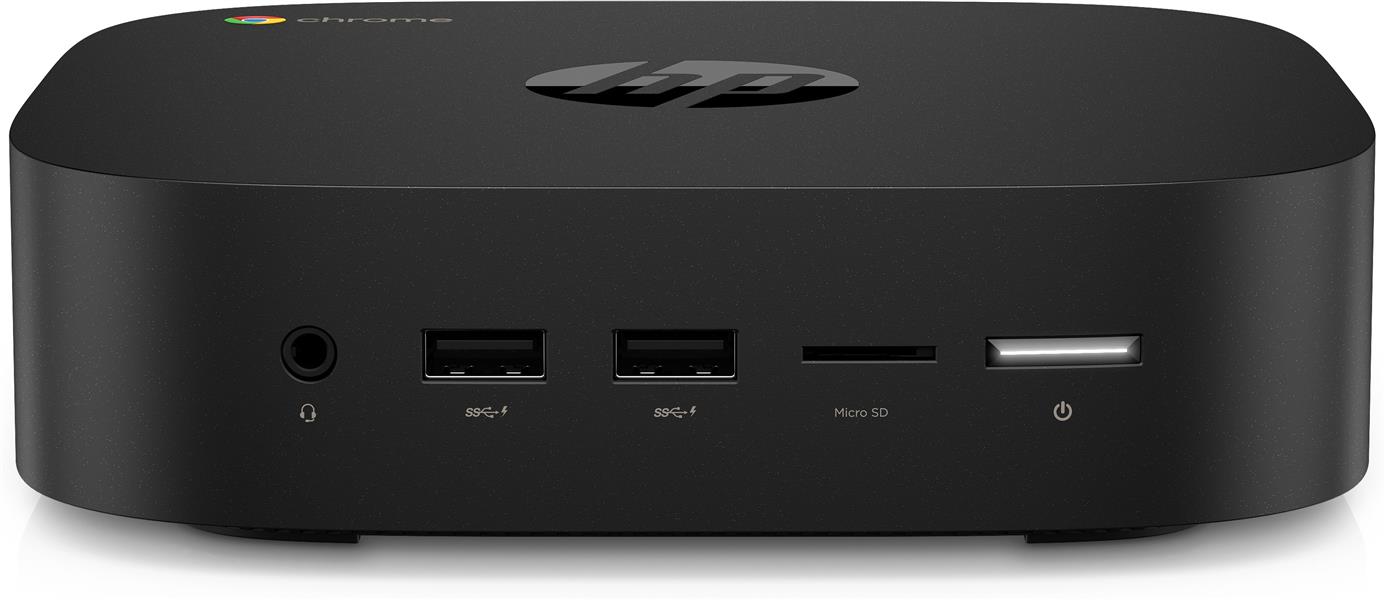 HP Chromebox G2 3865U mini PC Intel® Celeron® 4 GB DDR4-SDRAM 32 GB SSD Chrome OS Zwart