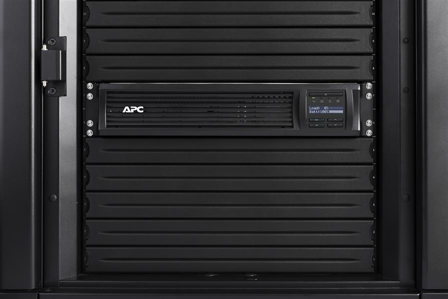 APC Smart-UPS SMT1000RMI2UC Noodstroomvoeding - 4x C13, USB, Rack Mountable, SmartConnect, 1000VA