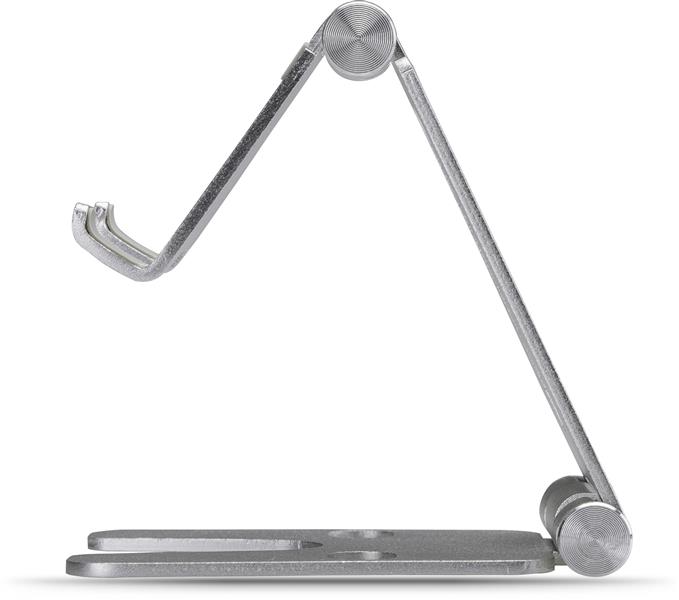 Xccess Foldable Aluminium Phone Holder Silver