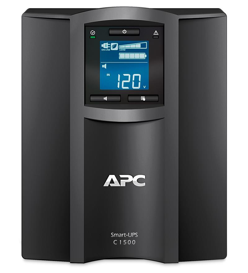 APC Smart-UPS SMC1500IC Noodstroomvoeding - 8x C13, USB, SmartConnect, 1500VA