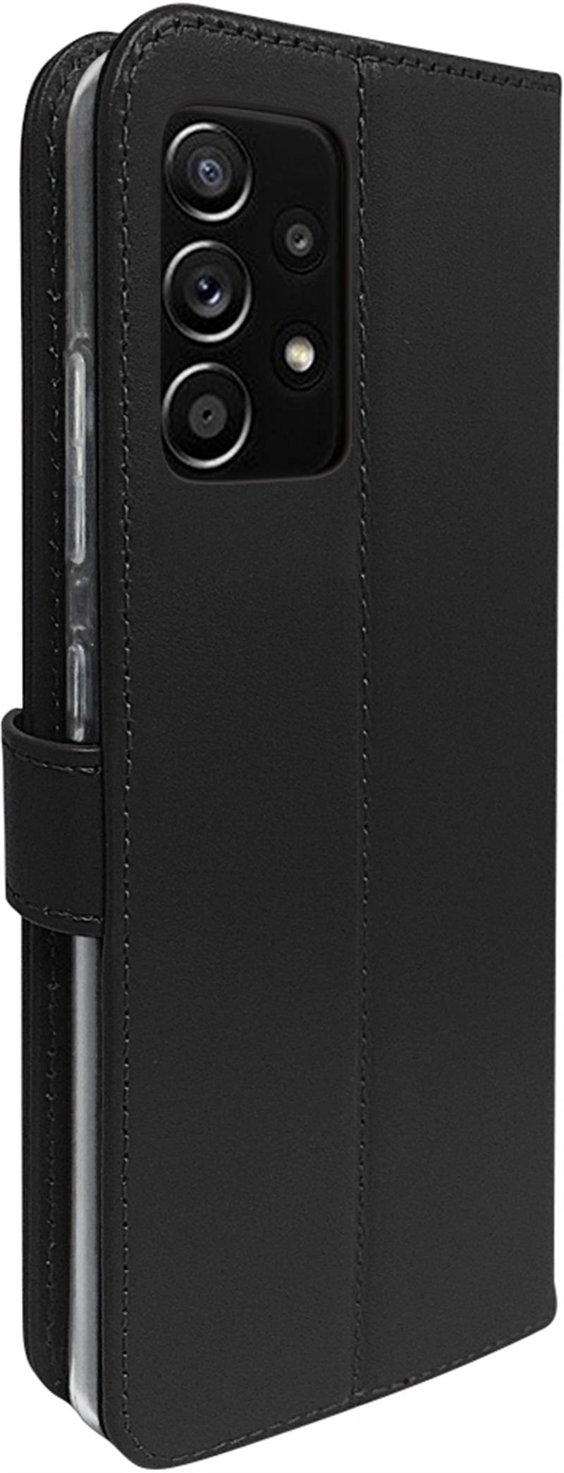 Valenta Book Case Gel Skin Samsung Galaxy A72 4G Black