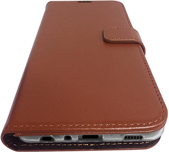 Valenta Book Case Gel Skin Samsung Galaxy A02s Brown