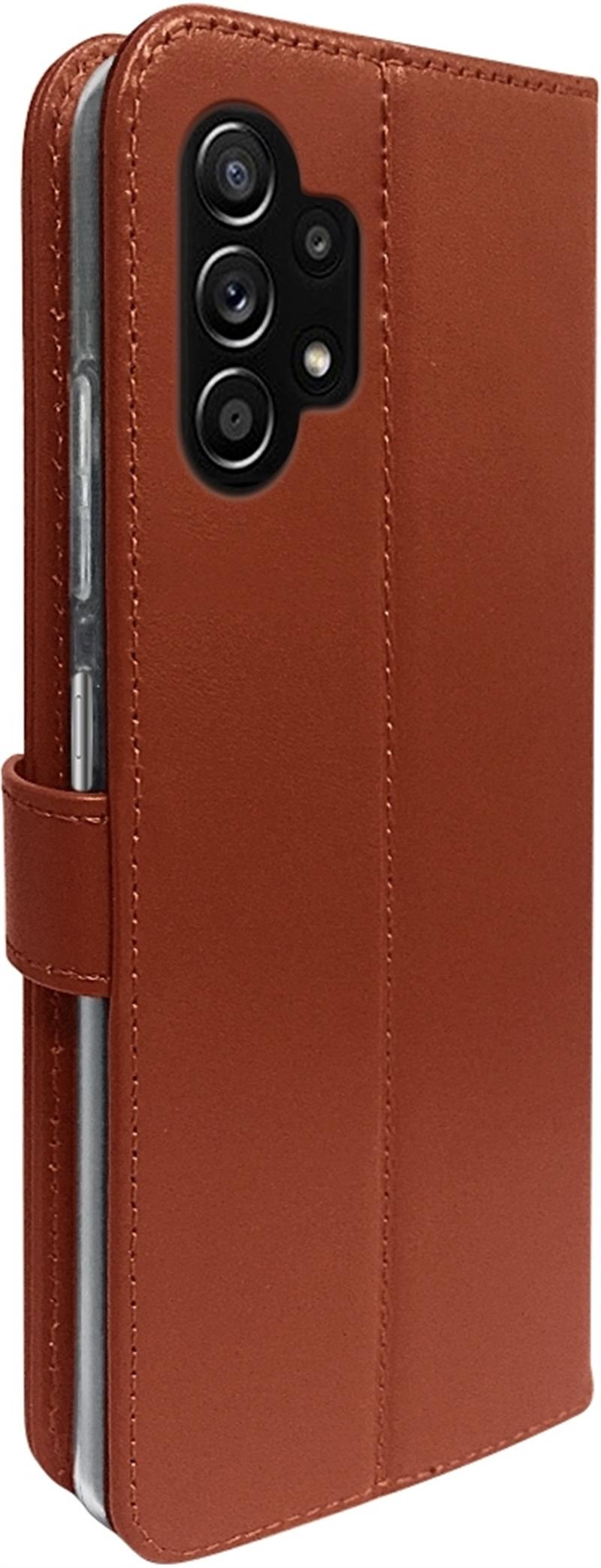 Valenta Book Case Gel Skin Samsung Galaxy A32 5G Brown