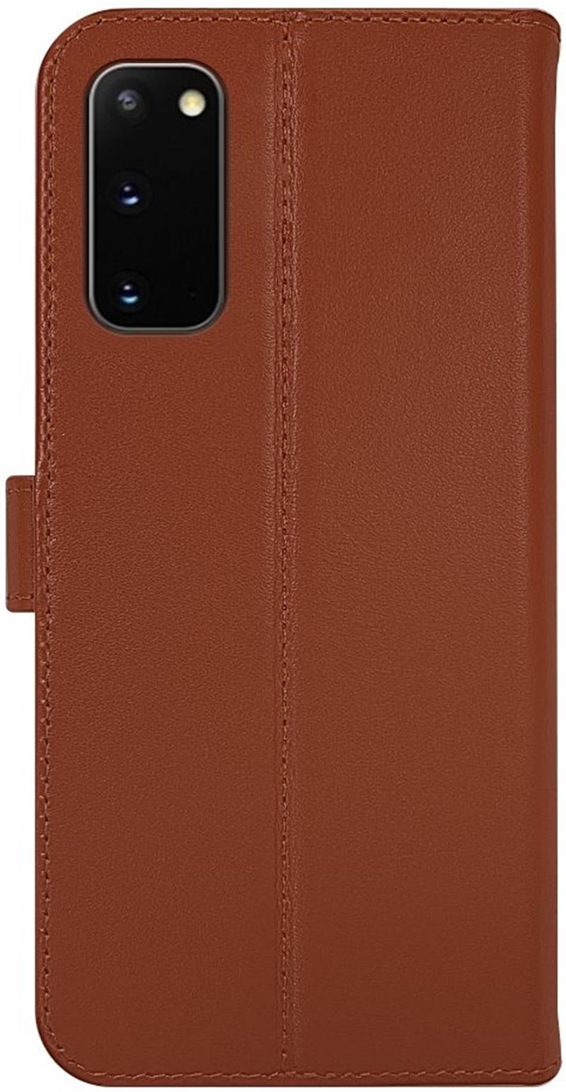 Valenta Book Case Gel Skin Samsung Galaxy S20 FE Brown