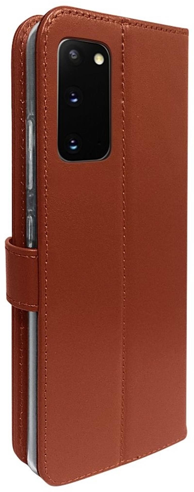 Valenta Book Case Gel Skin Samsung Galaxy S20 FE Brown