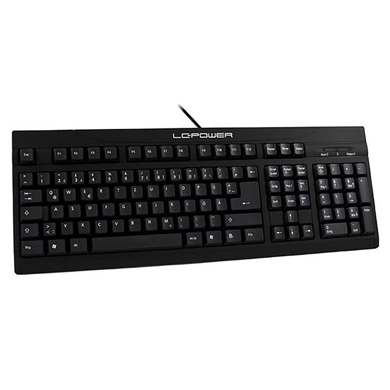 LC-Power LC-KEY-902DE Standard office keyboard DE USB black