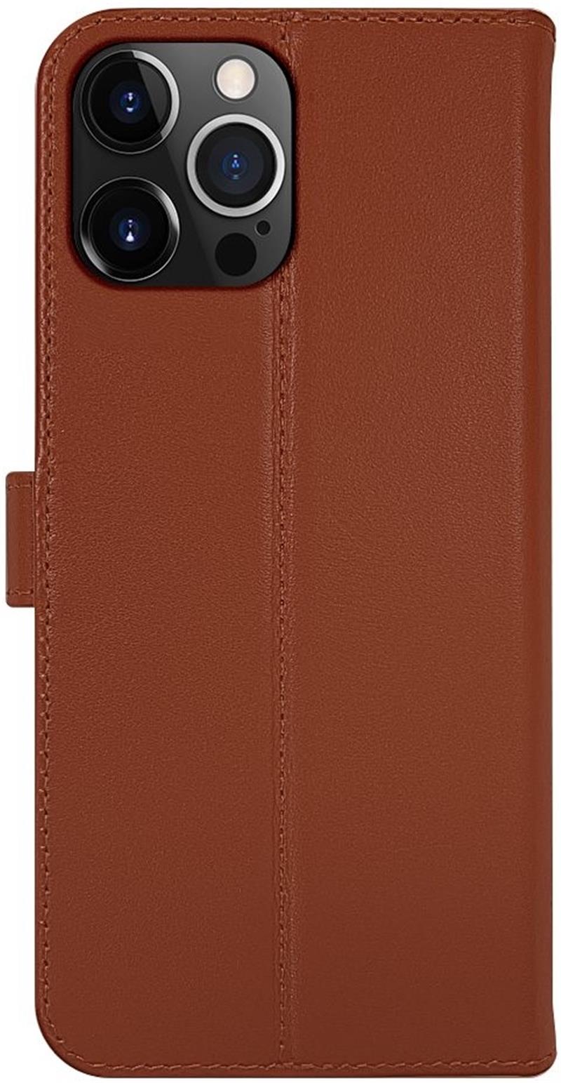 Valenta Book Case Gel Skin Apple iPhone 13 Pro Brown