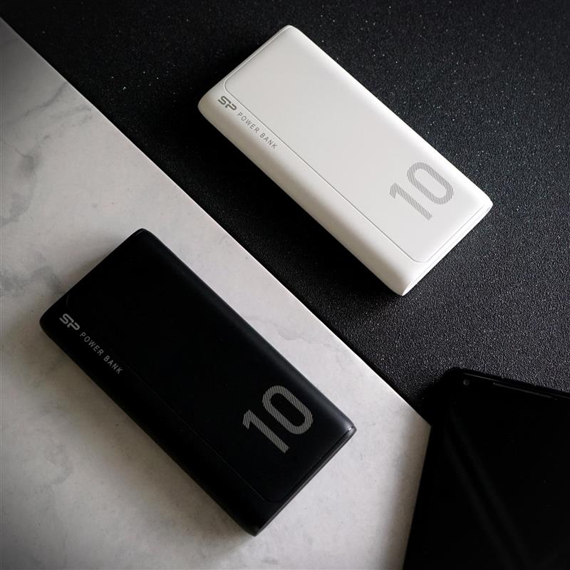 Silicon Power GP15 Dual Output Powerbank 10000 mAh Black