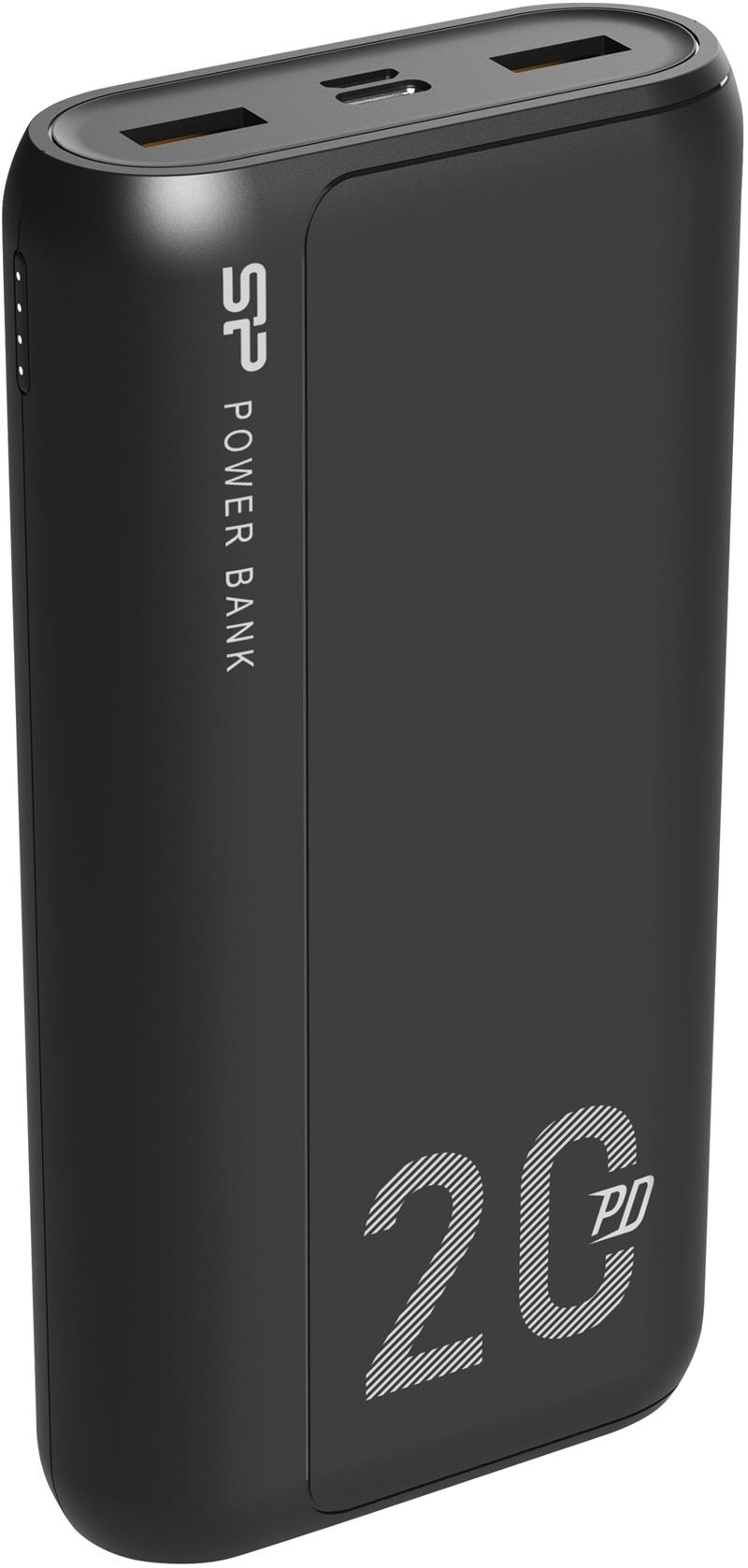 Silicon Power QS15 Lithium-Polymeer (LiPo) 20000 mAh Zwart
