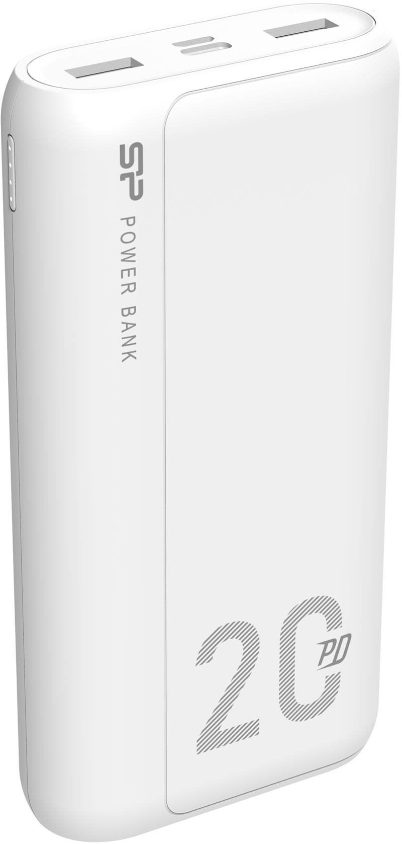 Silicon Power QS15 Lithium-Polymeer (LiPo) 20000 mAh Wit