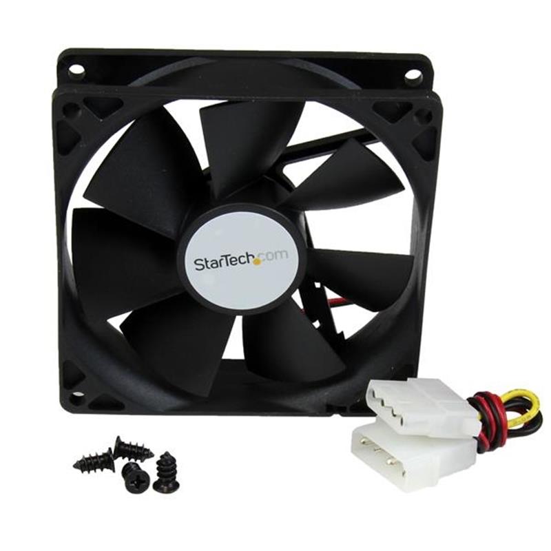 StarTech.com 92x25mm Ventilator voor Computerbehuizing met Dubbele Kogellagers en LP4 Connector