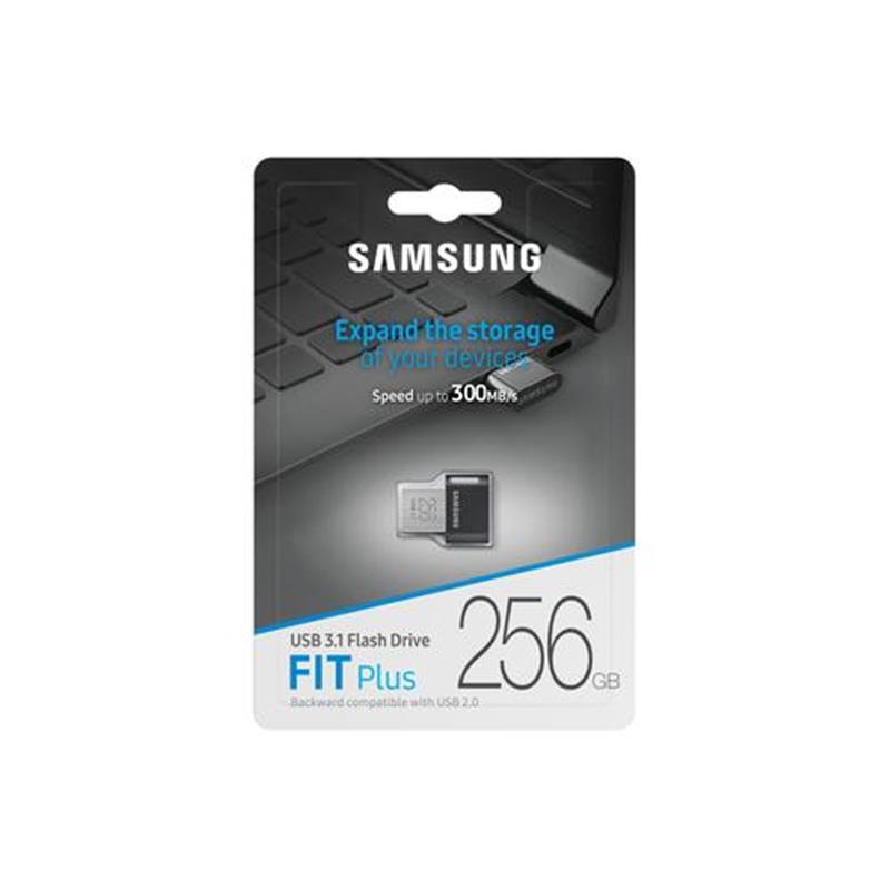 Samsung MUF-256AB USB flash drive 256 GB USB Type-A 3.2 Gen 1 (3.1 Gen 1) Grijs, Zilver