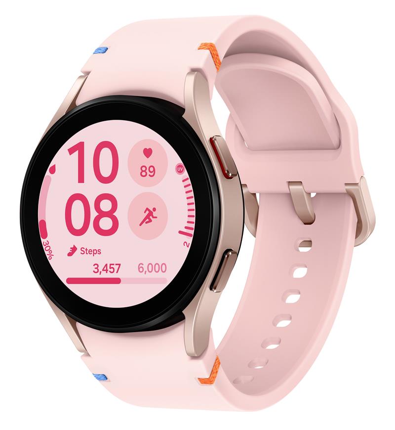 Samsung Galaxy Watch FE 3,05 cm (1.2"") AMOLED 40 mm Digitaal 396 x 396 Pixels Touchscreen Roze goud Wifi GPS