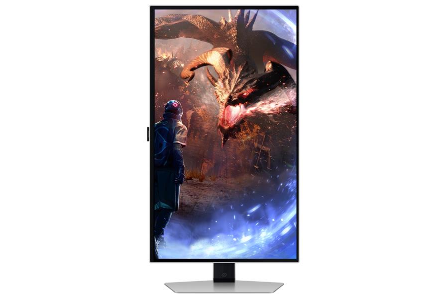 Samsung Odyssey G60SD computer monitor 68,6 cm (27"") 2560 x 1440 Pixels Quad HD OLED Zilver