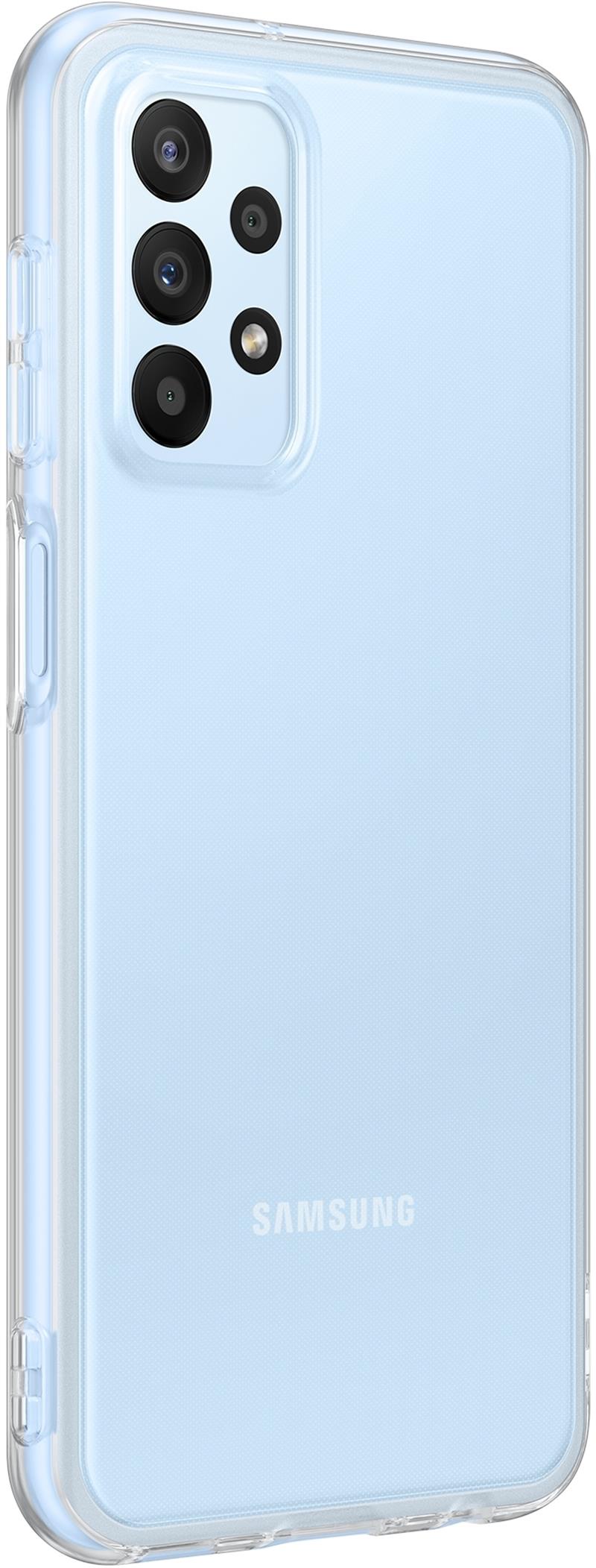 Samsung EF-QA235TTEGWW mobiele telefoon behuizingen 16,8 cm (6.6"") Hoes Transparant