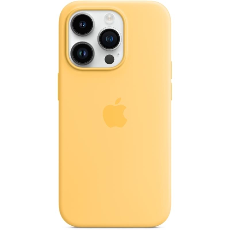APPLE iPhone 14Pro Sil Case MgS Sunglow