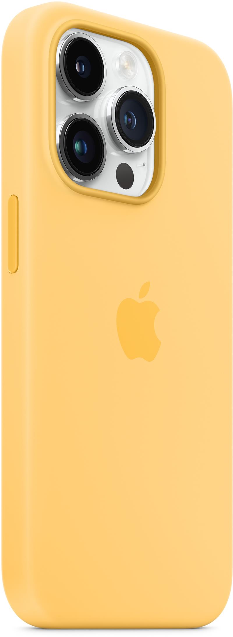 APPLE iPhone 14Pro Sil Case MgS Sunglow