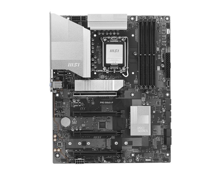 MSI PRO B860-P moederbord Intel B860 LGA 1851 (Socket V1) ATX