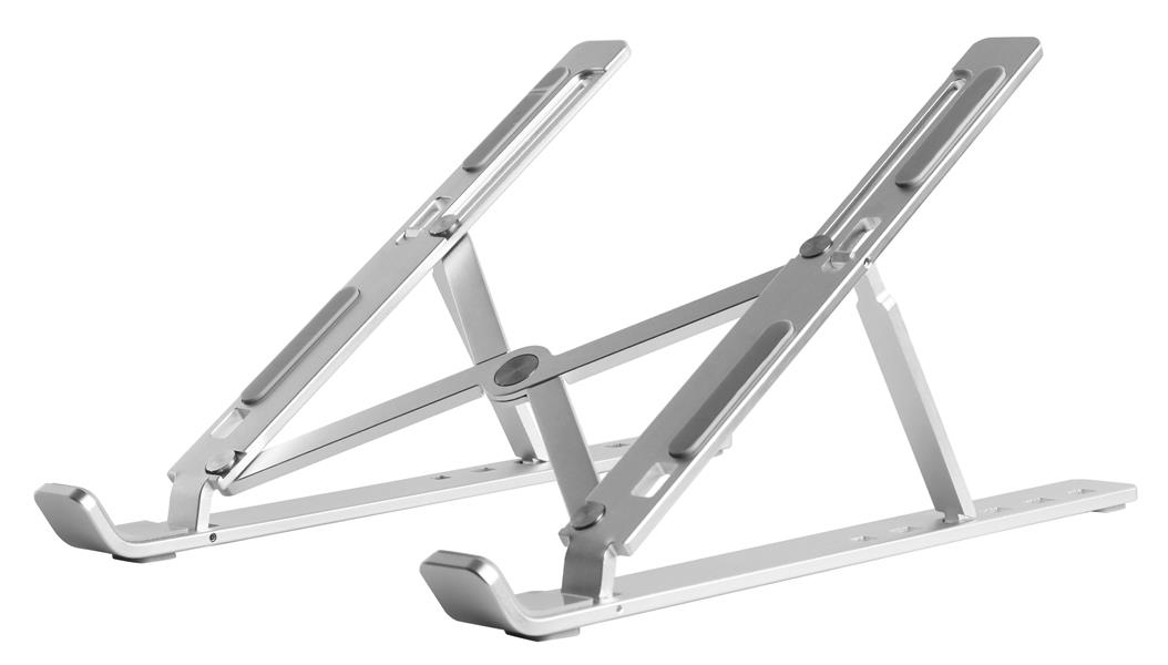 Mobilize Aluminium Laptop Stand up to 17 3 inch Silver