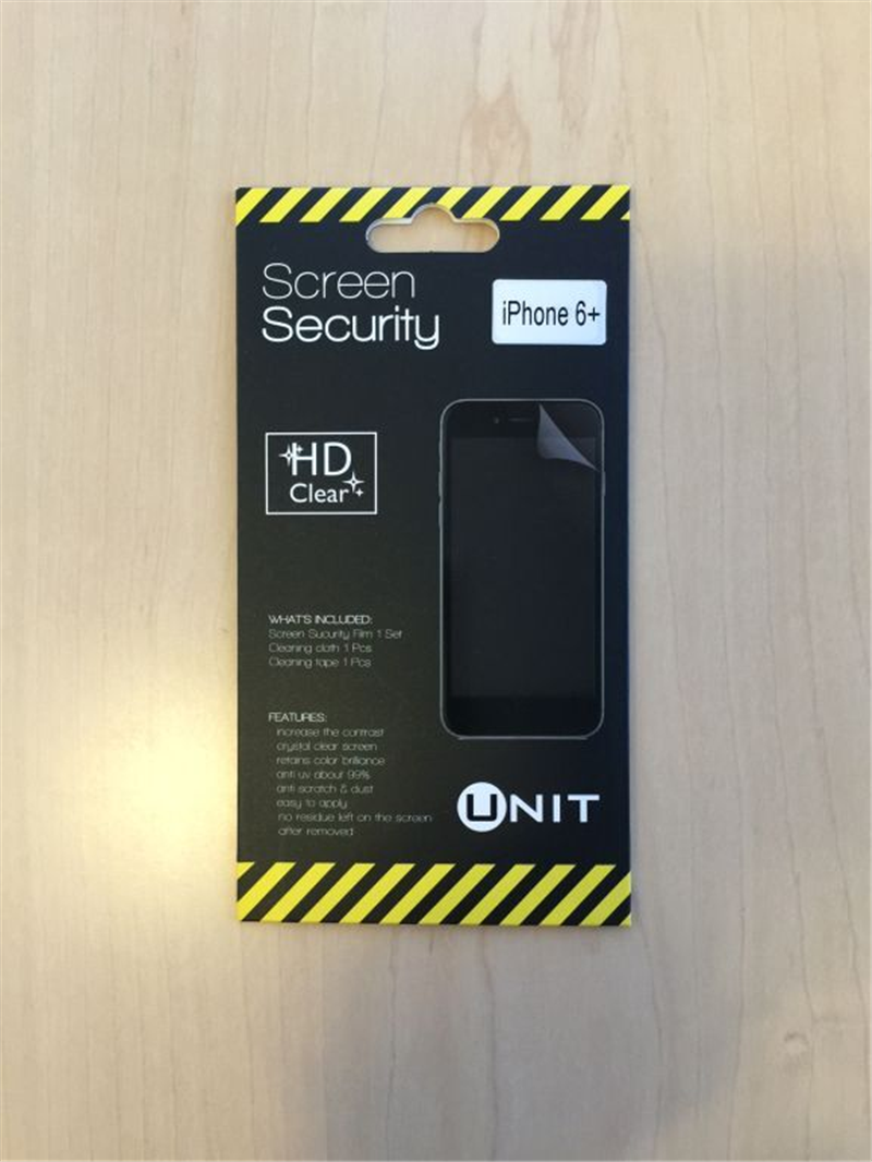 Unit Screen Protector voor iPhone 6 PLUS / 6S PLUS - Transparant
