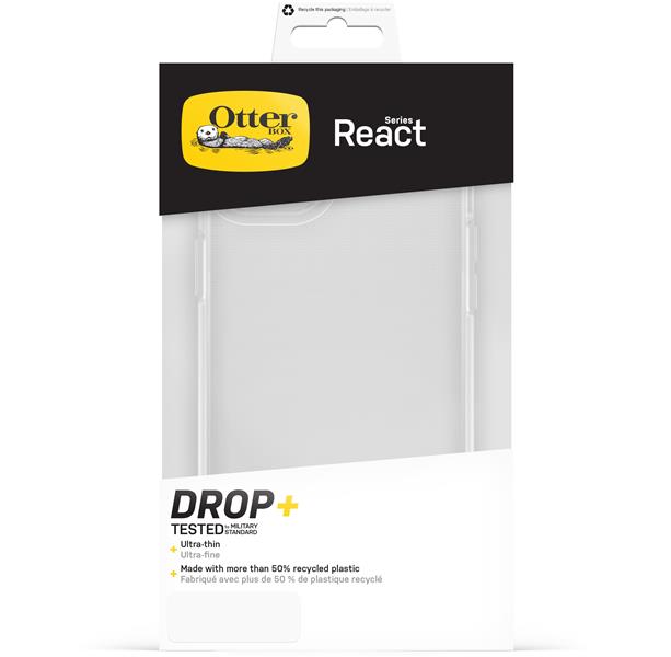 OtterBox React NERDS clear mobiele telefoon behuizingen Hoes