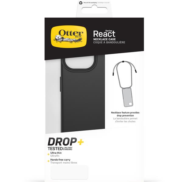 OtterBox React Necklace MagSafe SKITTLES black mobiele telefoon behuizingen