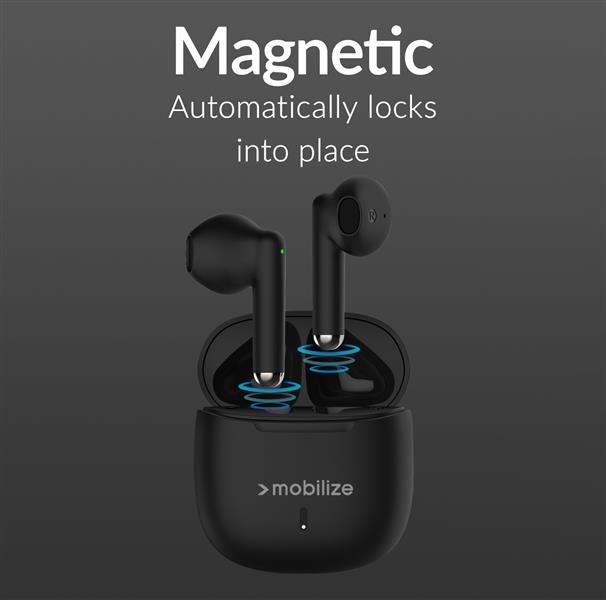 Mobilize TWS Earbuds Black