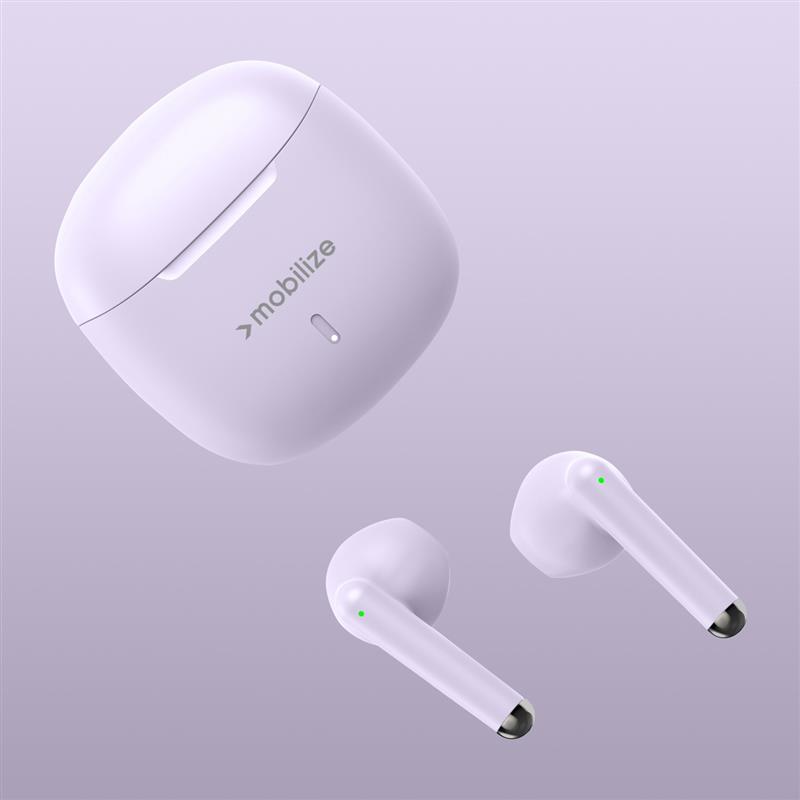 Mobilize TWS Earbuds Pastel Purple