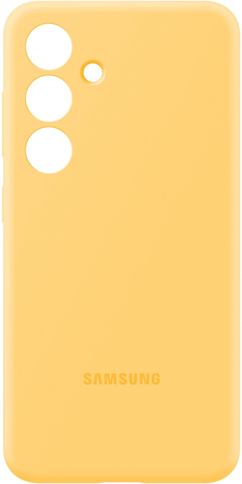 Samsung Silicone Case Yellow mobiele telefoon behuizingen 15,8 cm (6.2"") Hoes Geel