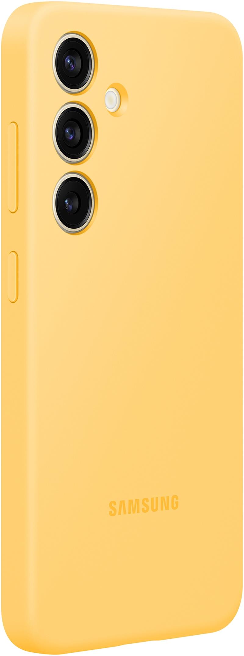 Samsung Silicone Case Yellow mobiele telefoon behuizingen 15,8 cm (6.2"") Hoes Geel