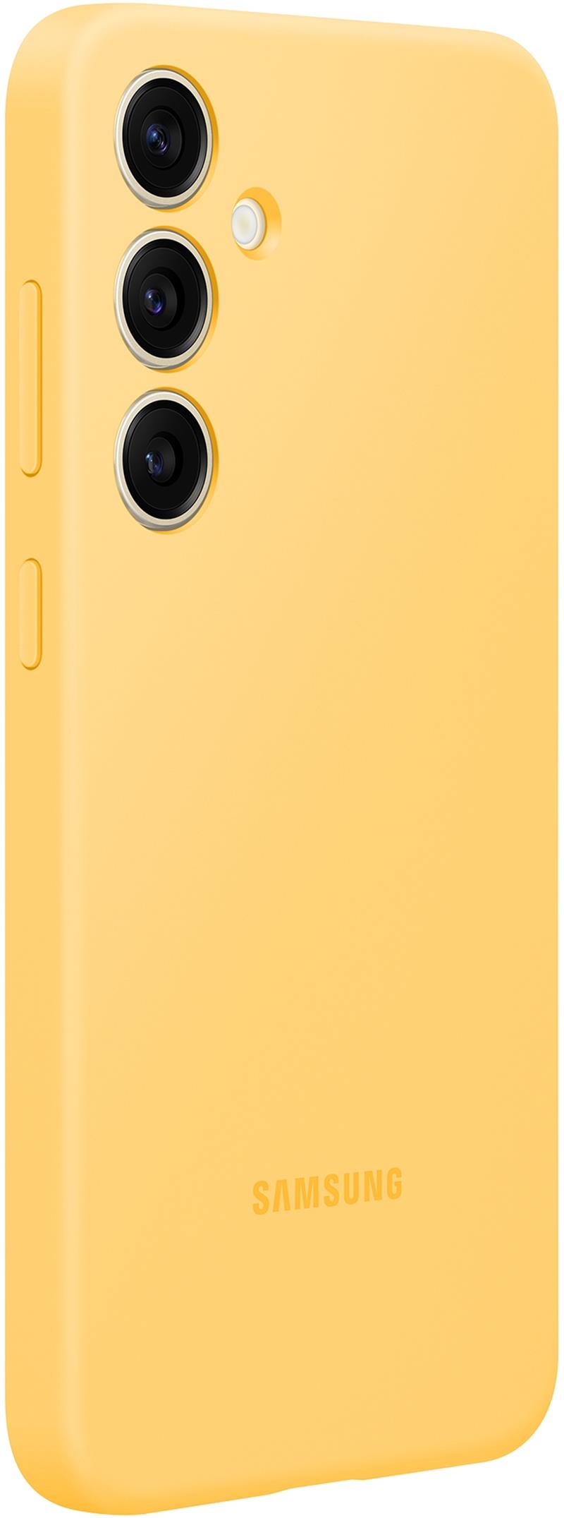 Samsung Silicone Case Yellow mobiele telefoon behuizingen 17 cm (6.7"") Hoes Geel